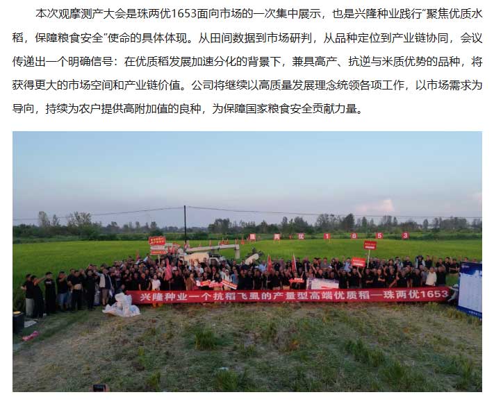 湖南兴隆种业有限公司,长沙稻谷种植与销售,长沙农作物品种的选育,长沙农业病虫害防治服务